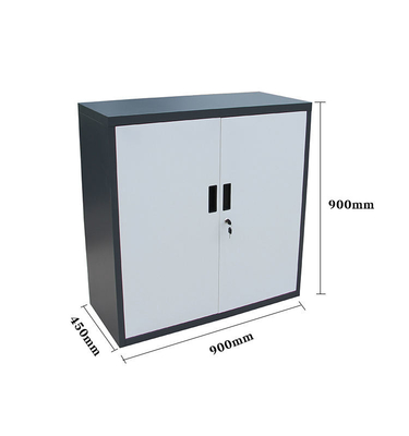 Дверь качания стального ящика для хранения карточк металла офисной мебели короткая