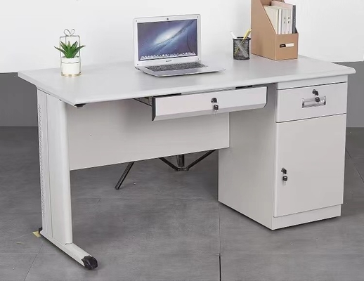 Деревянная интегрированная офисная мебель таблицы W1200mm стола компьютера металла
