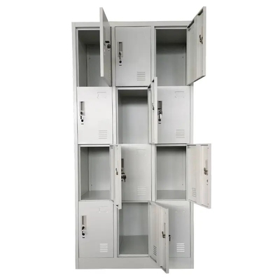 Структура шкафчиков KD офиса металла двери OEM 12 современного дизайна красочная