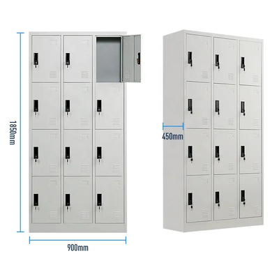 Структура шкафчиков KD офиса металла двери OEM 12 современного дизайна красочная