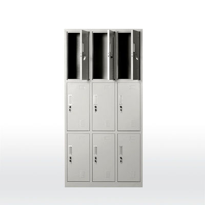 Шкафчик для хранения W900*D450*H1850mm 53Kg стальной полностью ral цвет доступный