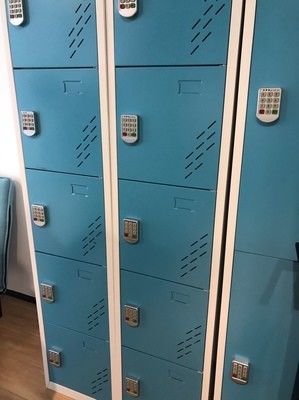Шкафчик для хранения SGS 1000mm высокий стальной для детского сада