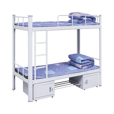 Двухъярусная кровать студента стальной двухъярусной кровати мебели школы L2000 утюга взрослая