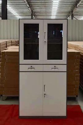 Структура постучанная мебелью вниз 400D ящика для хранения карточк офиса дверей стали 2