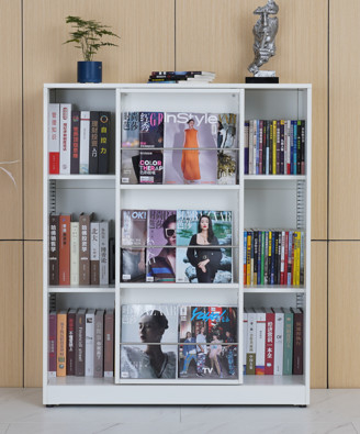 Современный книжный шкаф полок простого дизайна 3 легкий собирает мебель комнаты прожития