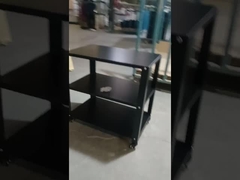 Шкаф металла 3 слоев стальной со свертывая полками хранения колес регулируемыми